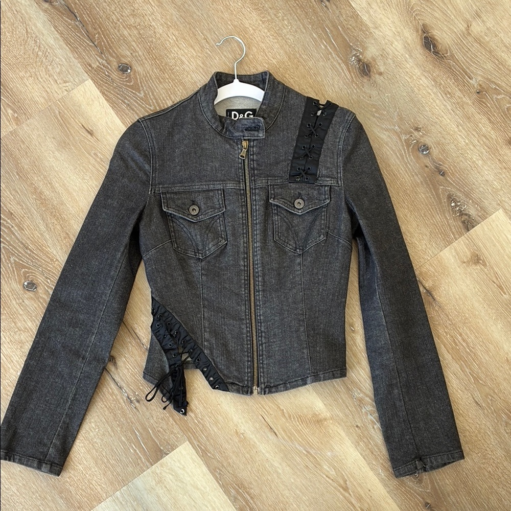 D&G Dark Gray Denim Jacket